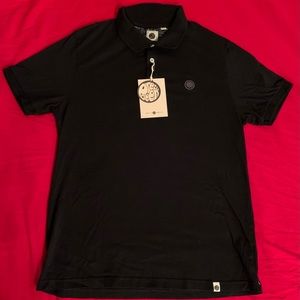 Pretty Green brand polo shirt. Medium. Black